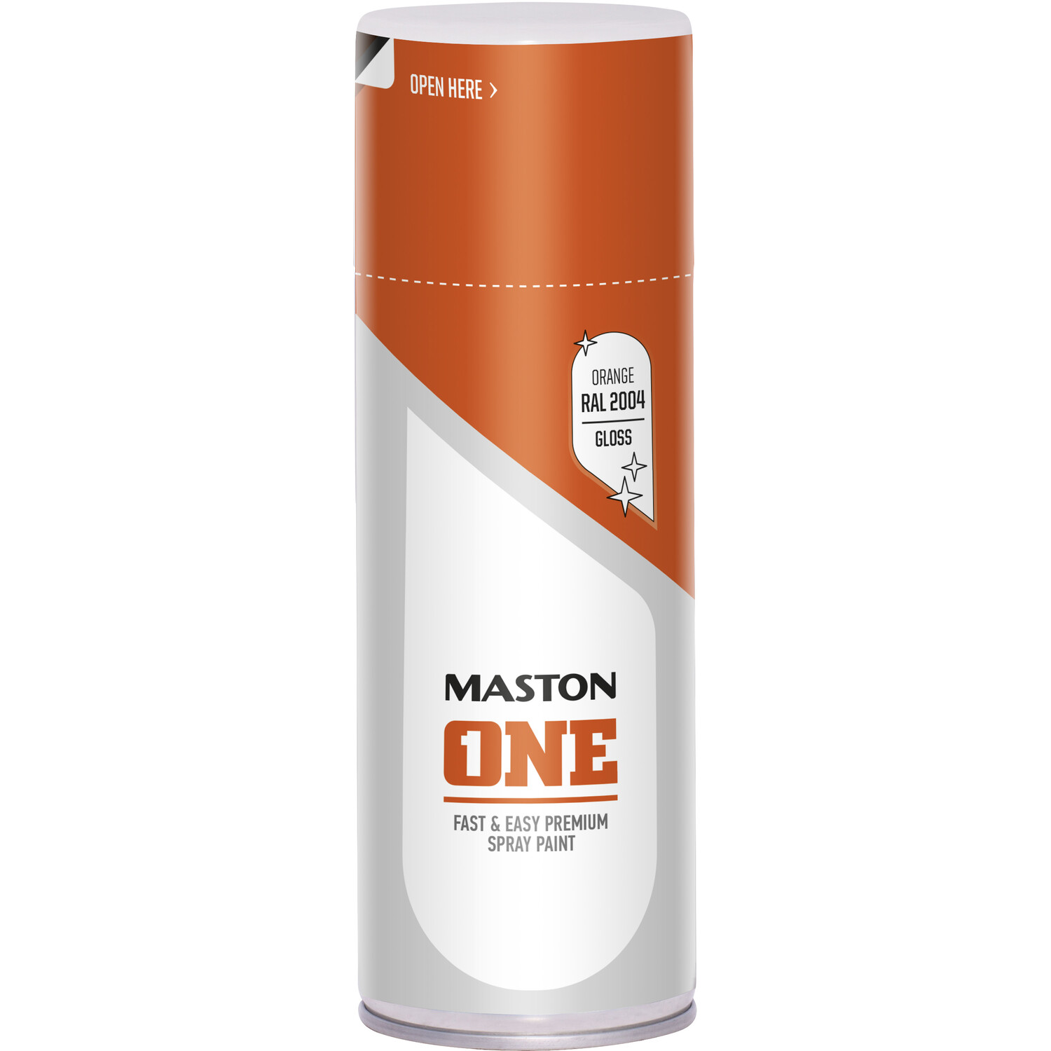 Maston One Gloss Spray Paint Orange Image