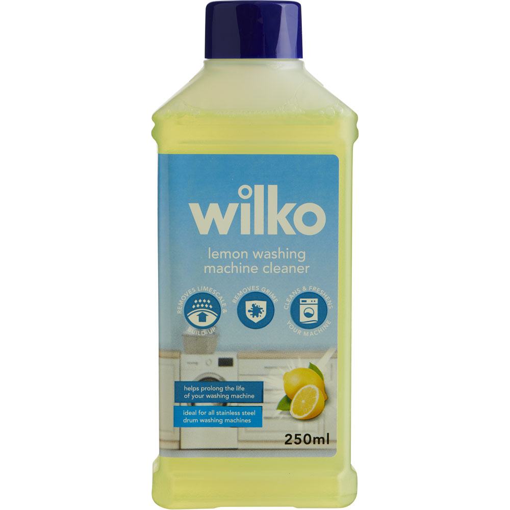 Wilko Lemon Wash Machine Cleaner 250ml   Image 1