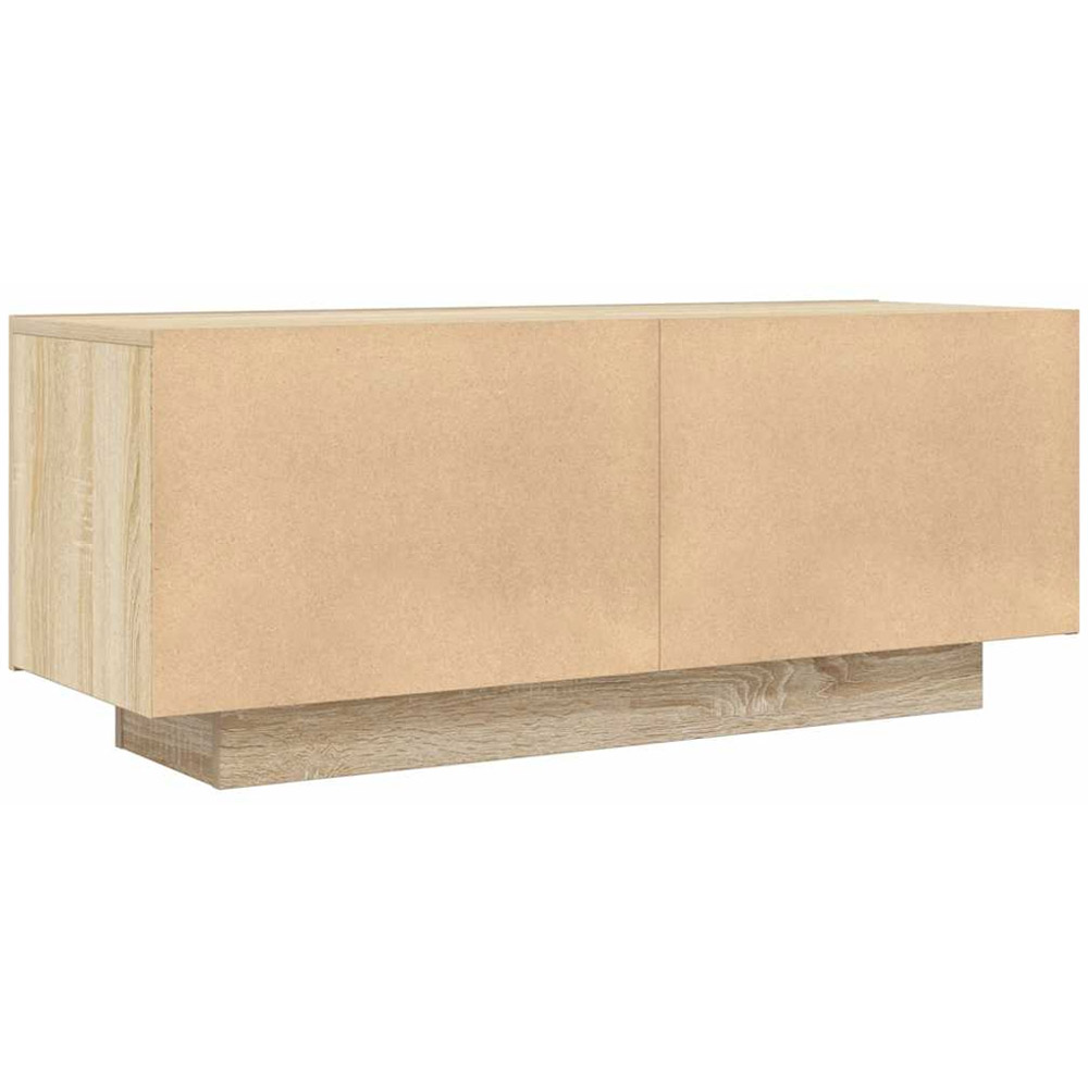 vidaXL 2 Door Sonoma Oak TV Cabinet Image 6