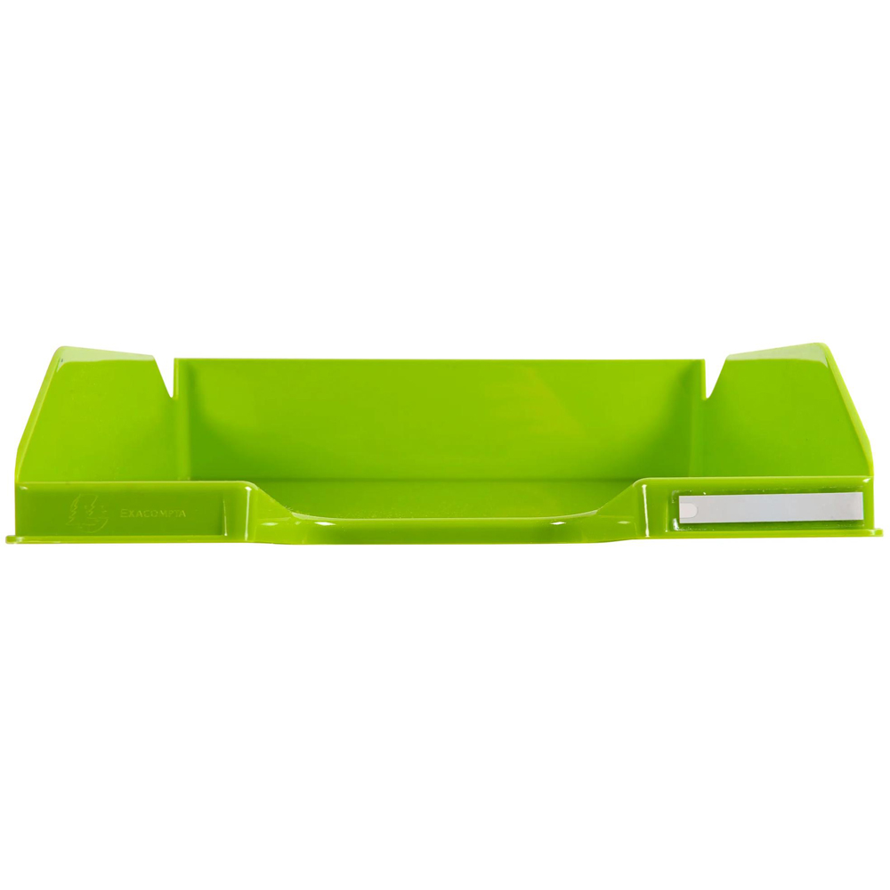 Exacompta Iderama Anise Green Gloss Letter Tray 6 Pack Image 3
