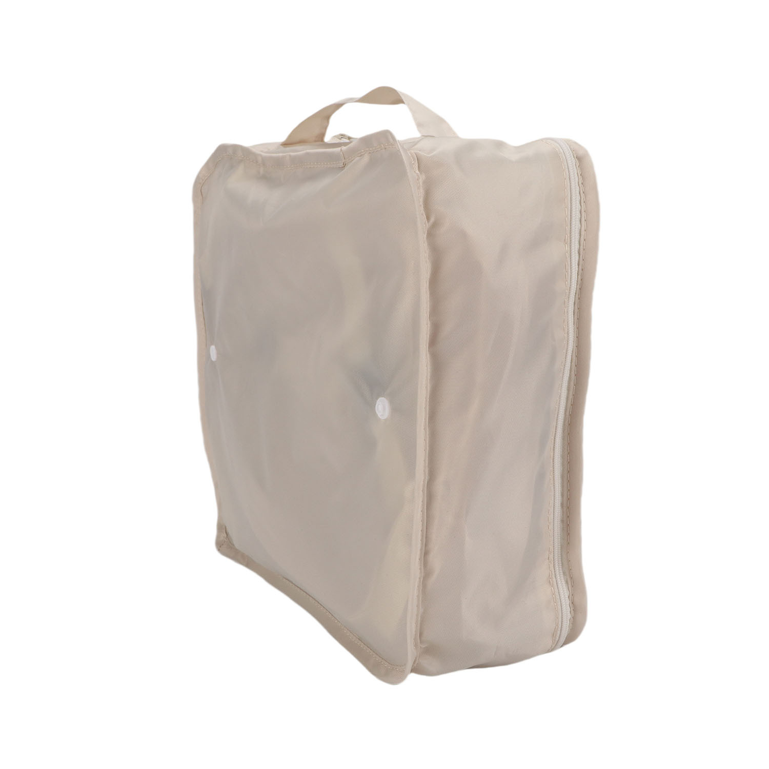 Set of 12 Packing Cubes - Black or Beige Image 2