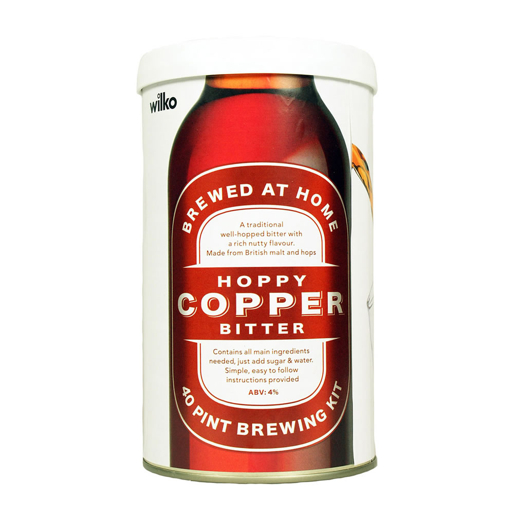 Wilko Hoppy Copper Bitter Brewing Kit 1.5kg Image
