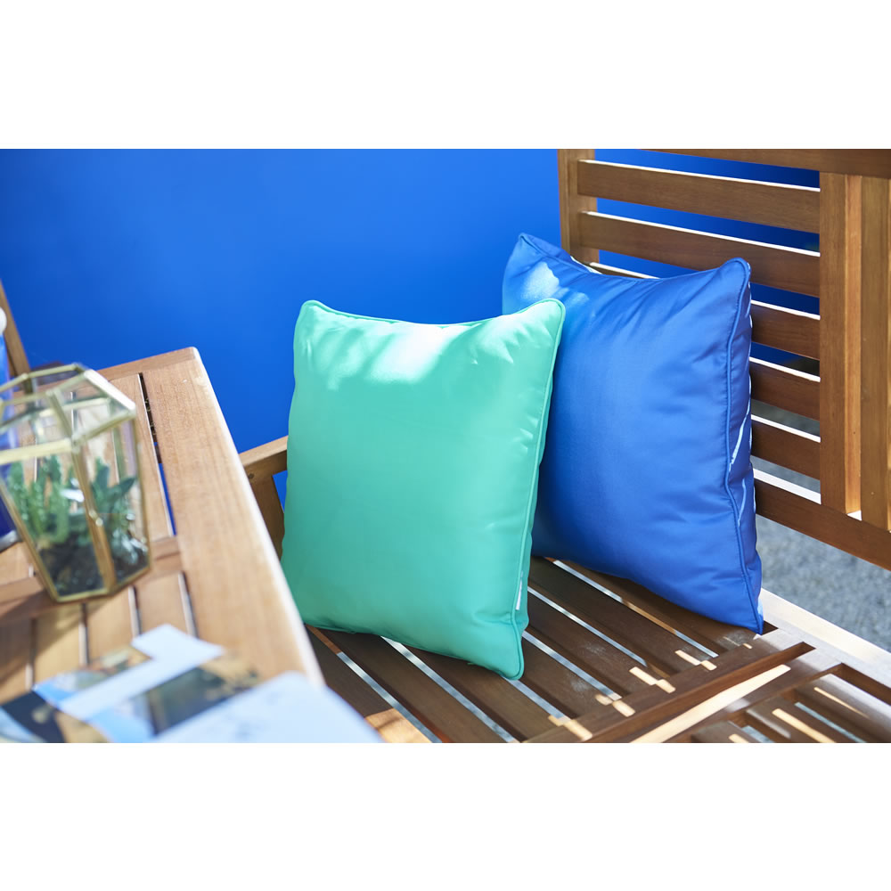 Wilko All Weather Scatter Cushion Blue Image 3