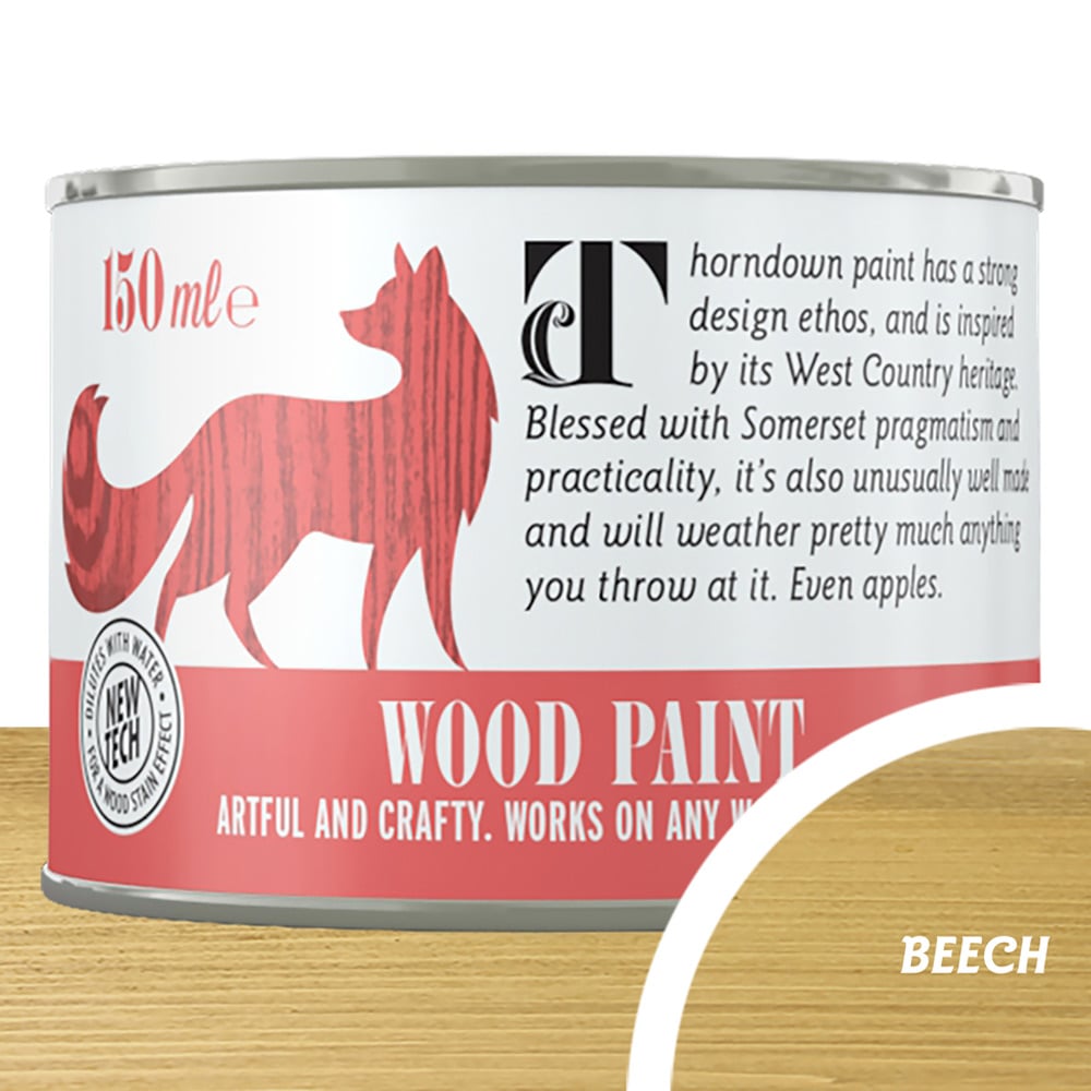Thorndown Beech Satin Wood Paint 150ml Image 4