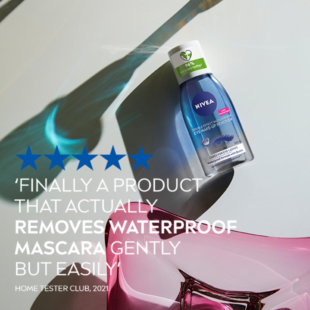 Nivea Waterproof Eye Makeup Remover 125ml Wilko