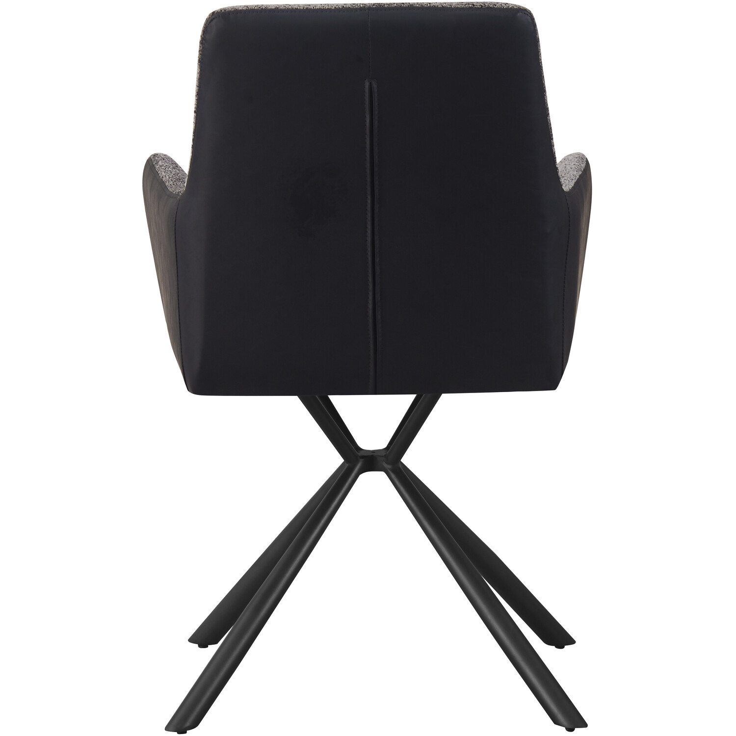 Henley Dining Chair Pair - Black Image 4