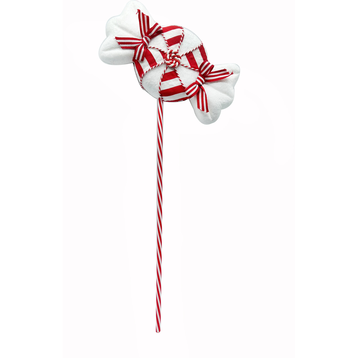 Candy Cane Lane Red and White Candy Sweet Pick Image 1