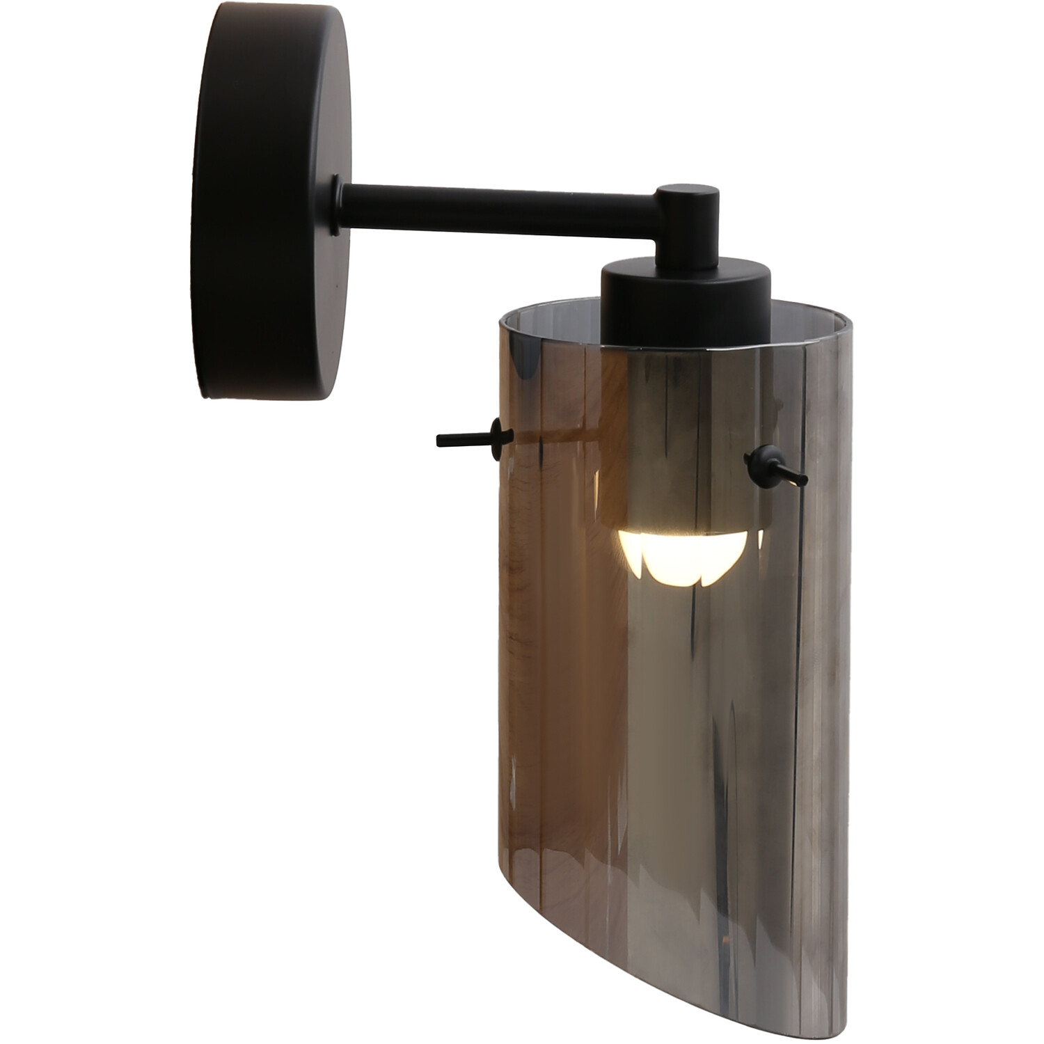 Bodhi Battery Operated Wall Light Black Image 1