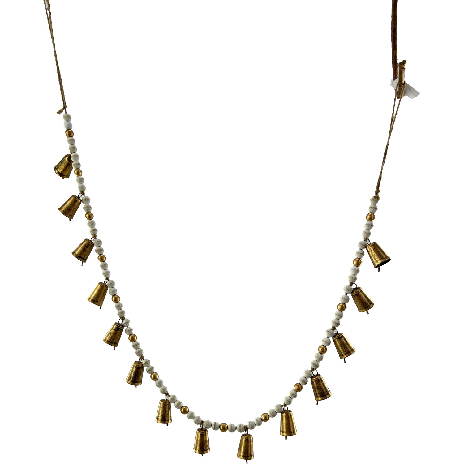 Rustic Beaded Gold Garland Gold Image 1