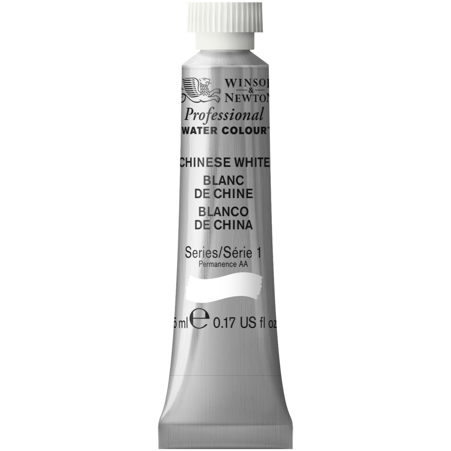 Winsor and Newton 5ml Professional Watercolour Paint - Chinese White Image 1