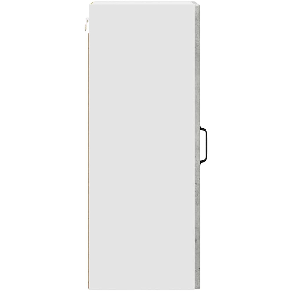 vidaXL Kalmar Single Door Concrete Grey Wall Kitchen Cabinet Image 7