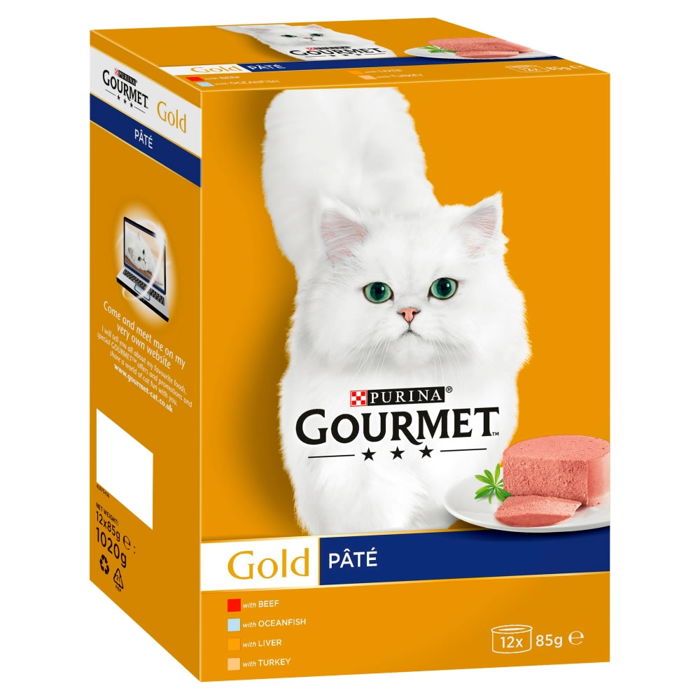 Gourmet Gold Pate Recipes Cat Food 12 x 85g Image 2