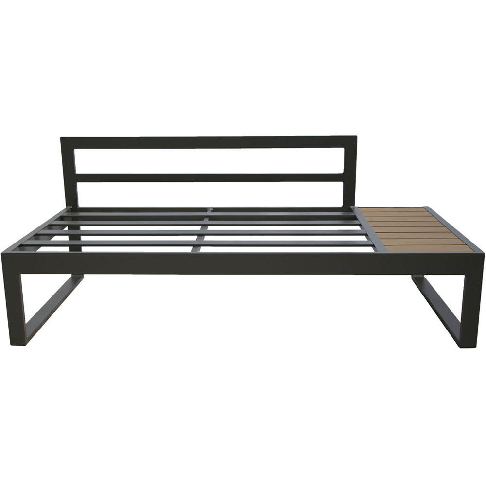 Maia 4 Seater Grey Modular Lounge Sofa Image 5