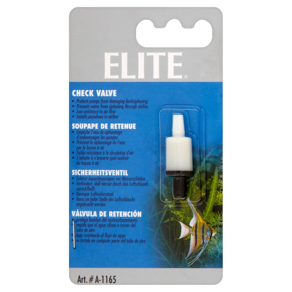 Elite Aquarium Check Valve Wilko