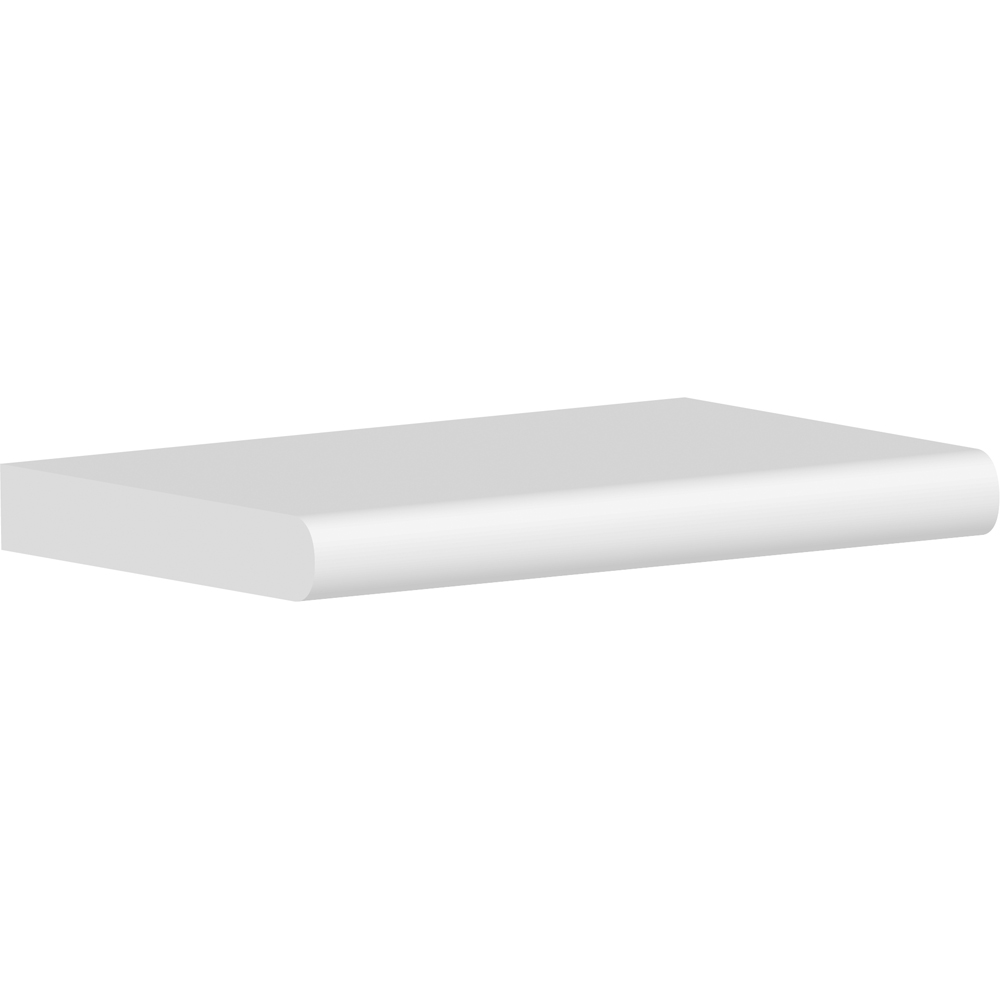 National Skirting White Full Round Primed Window Board 25mm 300 x 4200mm Image 1