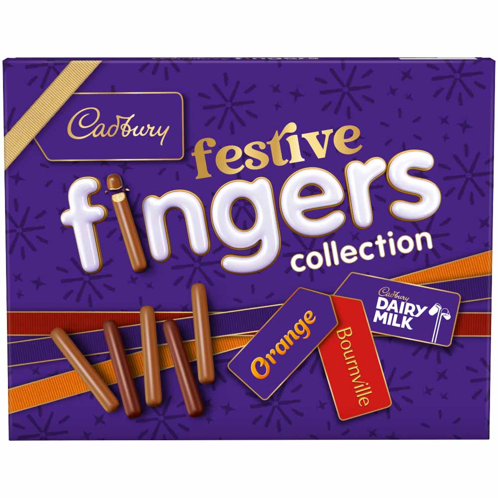 Cadbury Festive Fingers Selection 342g Image