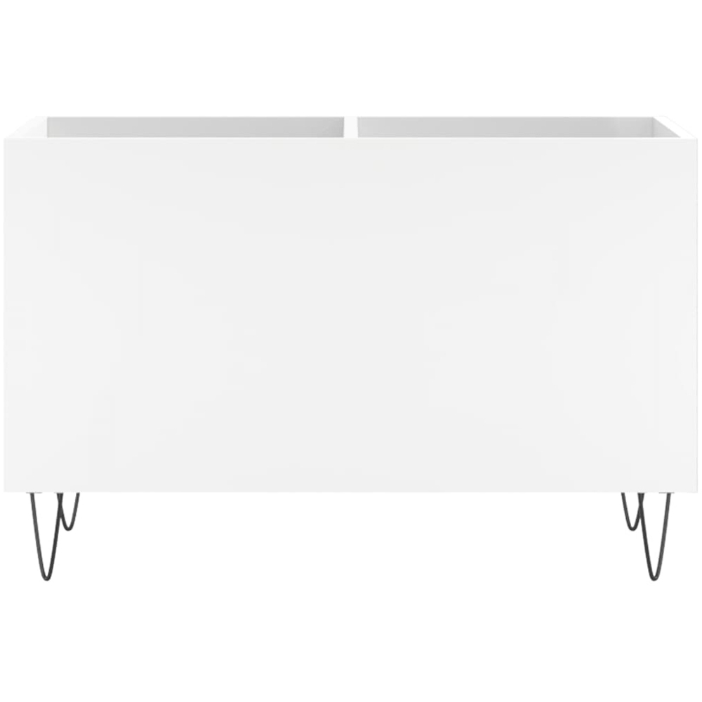 vidaXL White Record Cabinet Image 4