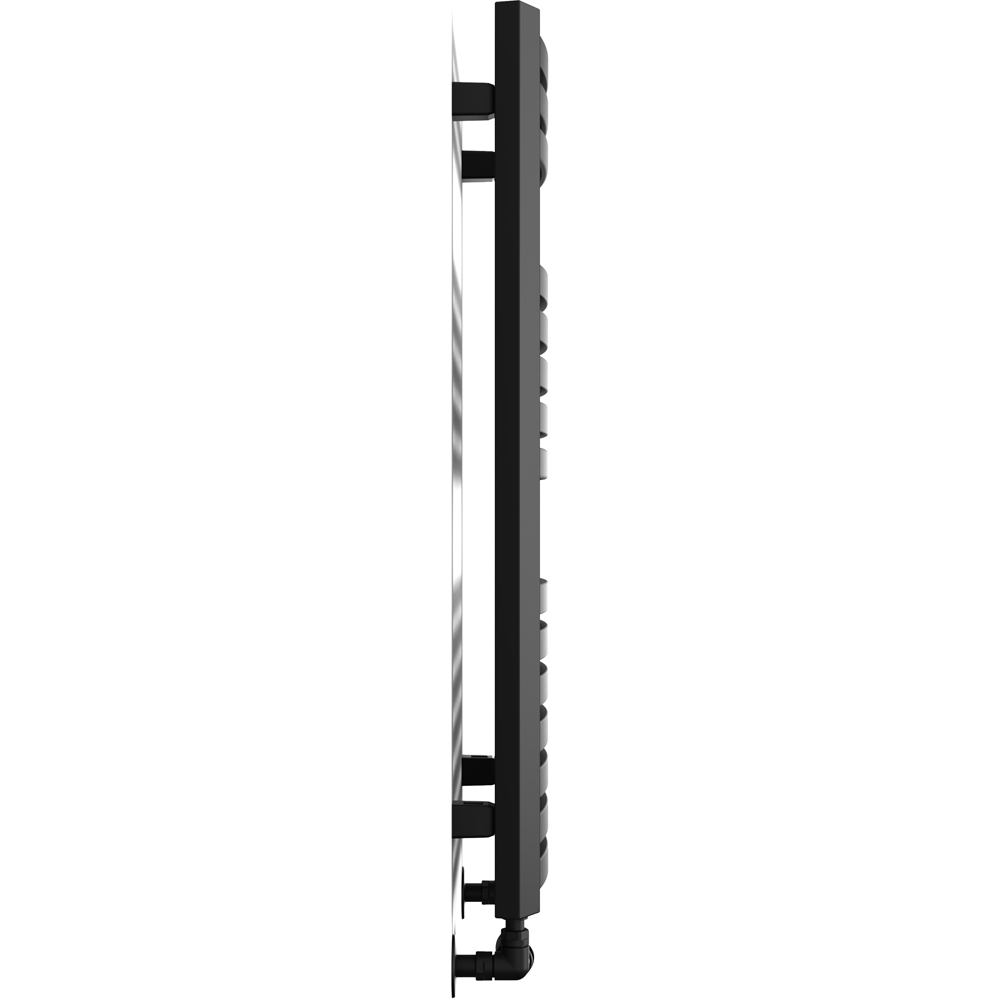 Terma Dexter 1102 BTU Matt Black Electric Heated Towel Rail 860 x 400mm Image 5