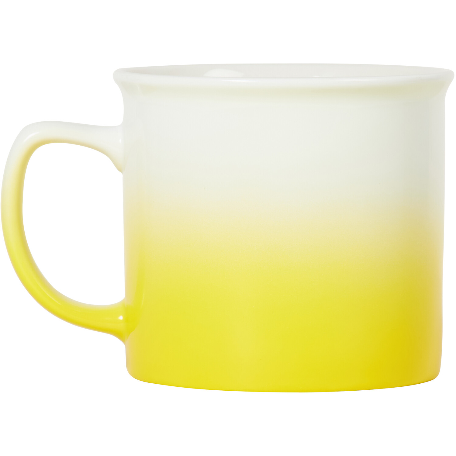 Be Happy Ombre Mug - Yellow Image 2