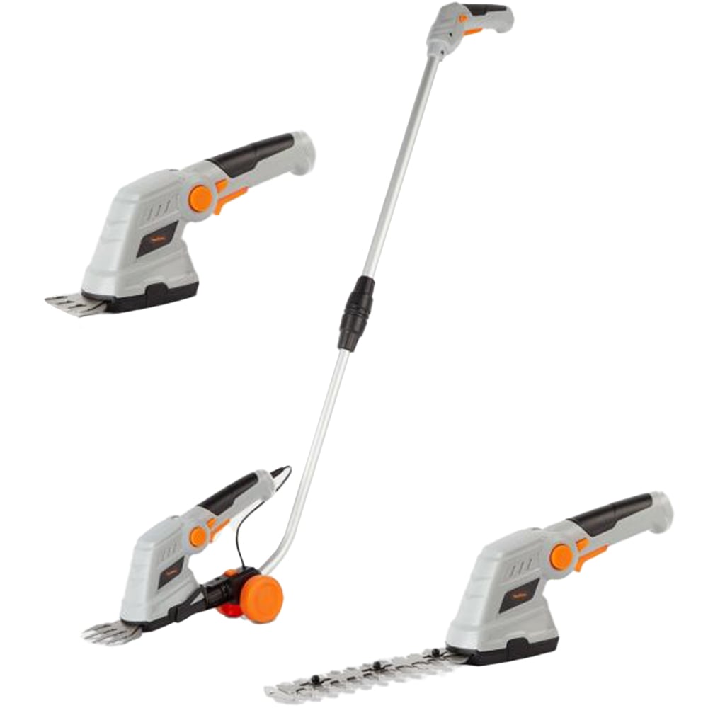 VonHaus 16889RG 2 in 1 Cordless Hedge Trimmer 7.2V Image 1