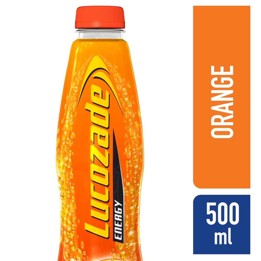 Lucozade Energy Orange 500ml Image 2
