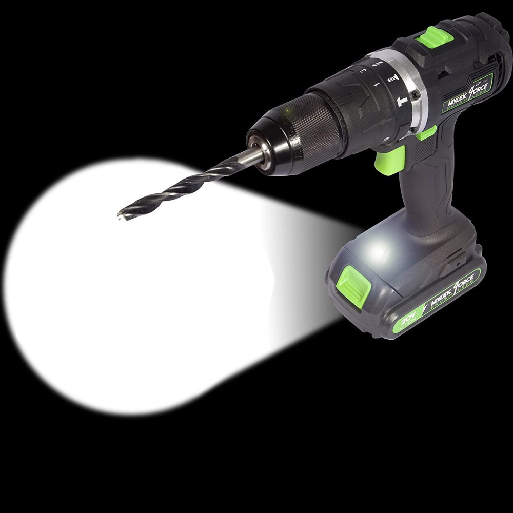 MYLEK Brushless Cordless Drill Image 3