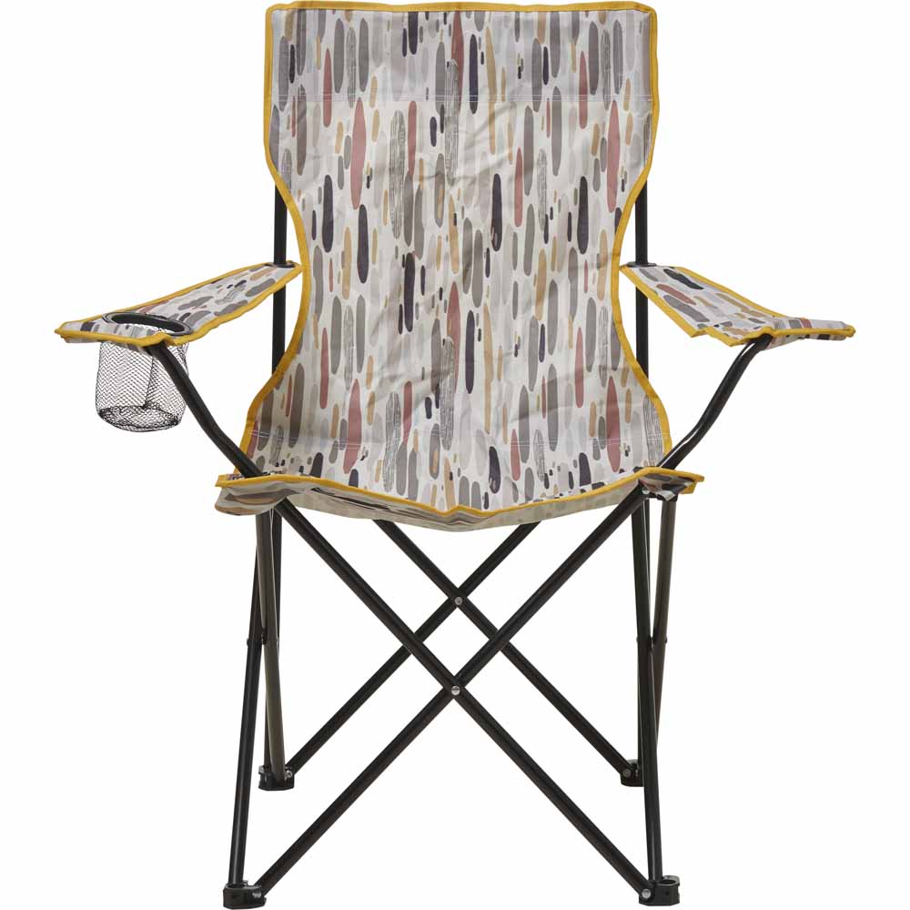 Wilko Camping Chair Printed Design Image 2