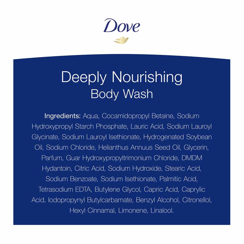Dove Deeply Nourishing Body Wash 225ml Image 4