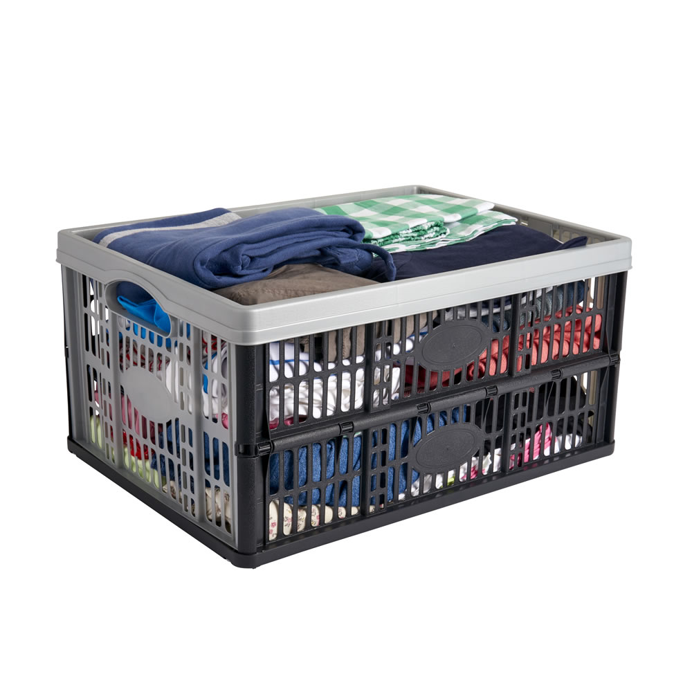 Wilko Fold Flat Box 32L Wilko