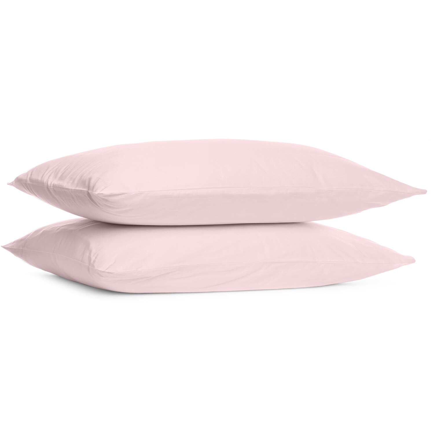 My Home Blush Polycotton Pillowcase 2 Pack Image