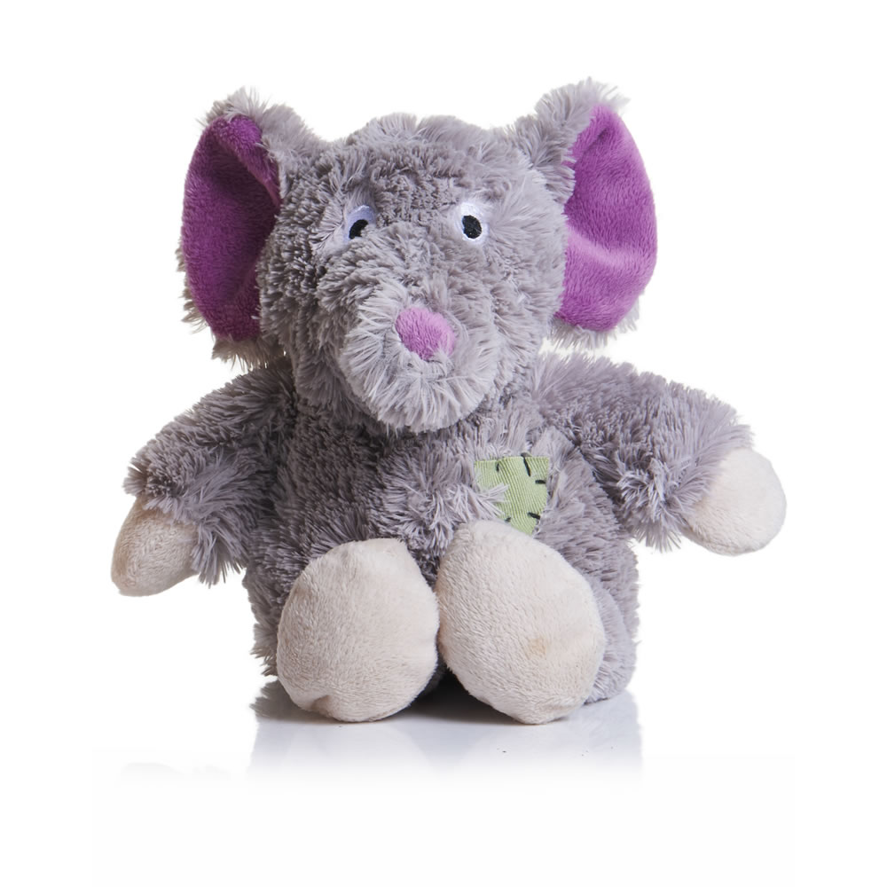 Wilko Snuggle Lion/Elephant Assorted Dog Toy Image 3