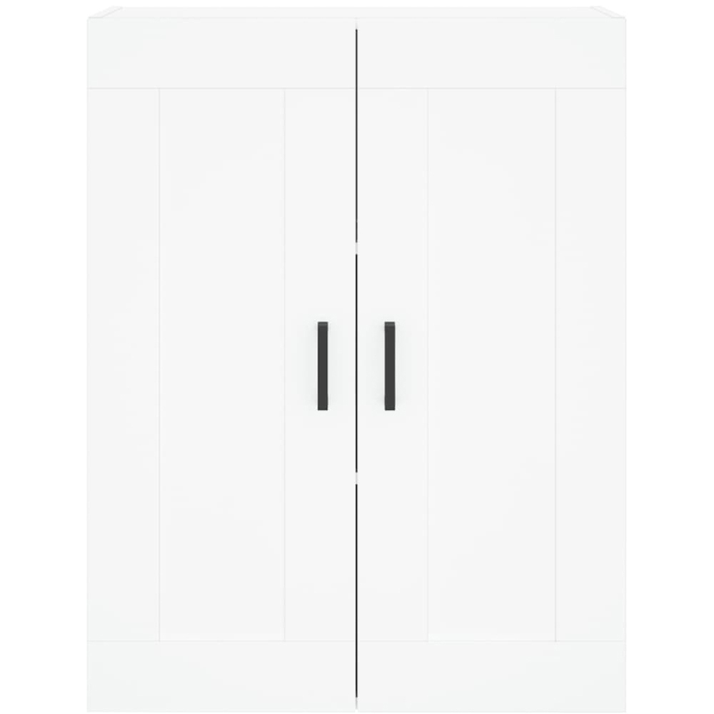 vidaXL 2 Door White Wall Mounted Cabinet Image 4