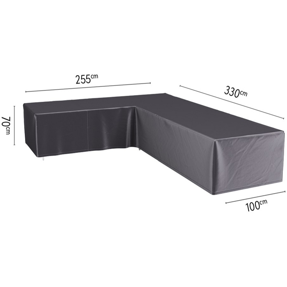 Platinum AeroCover Right Hand L Shaped Outdoor Sofa Cover 70 x 330cm Image 7