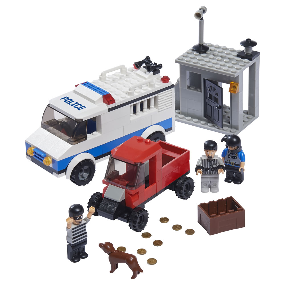 Wilko Blox Police and Robbery Medium Set Image 1