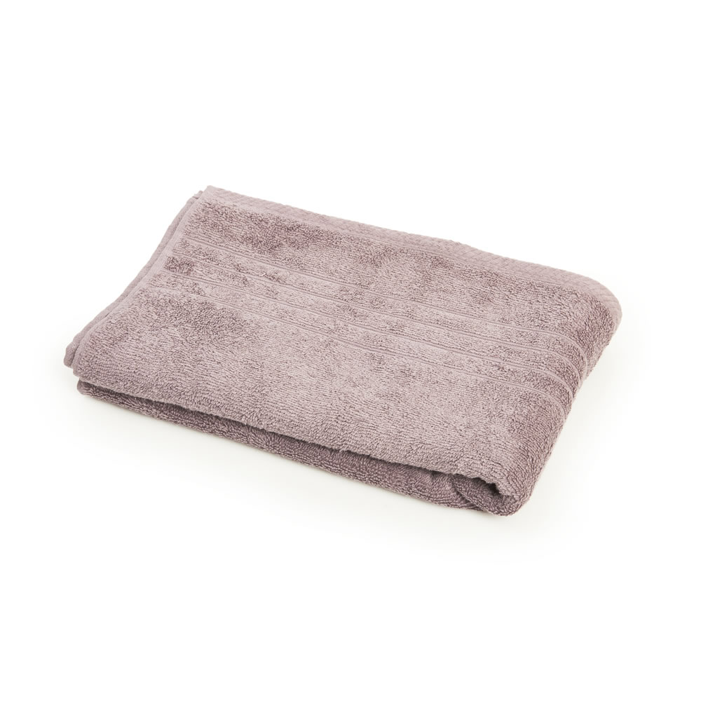 Wilko Bath Towel Heather Wilko