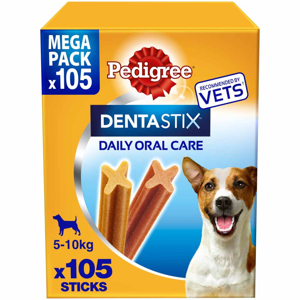 Pedigree Dentastix Small Dog Chews 105pk Image 1