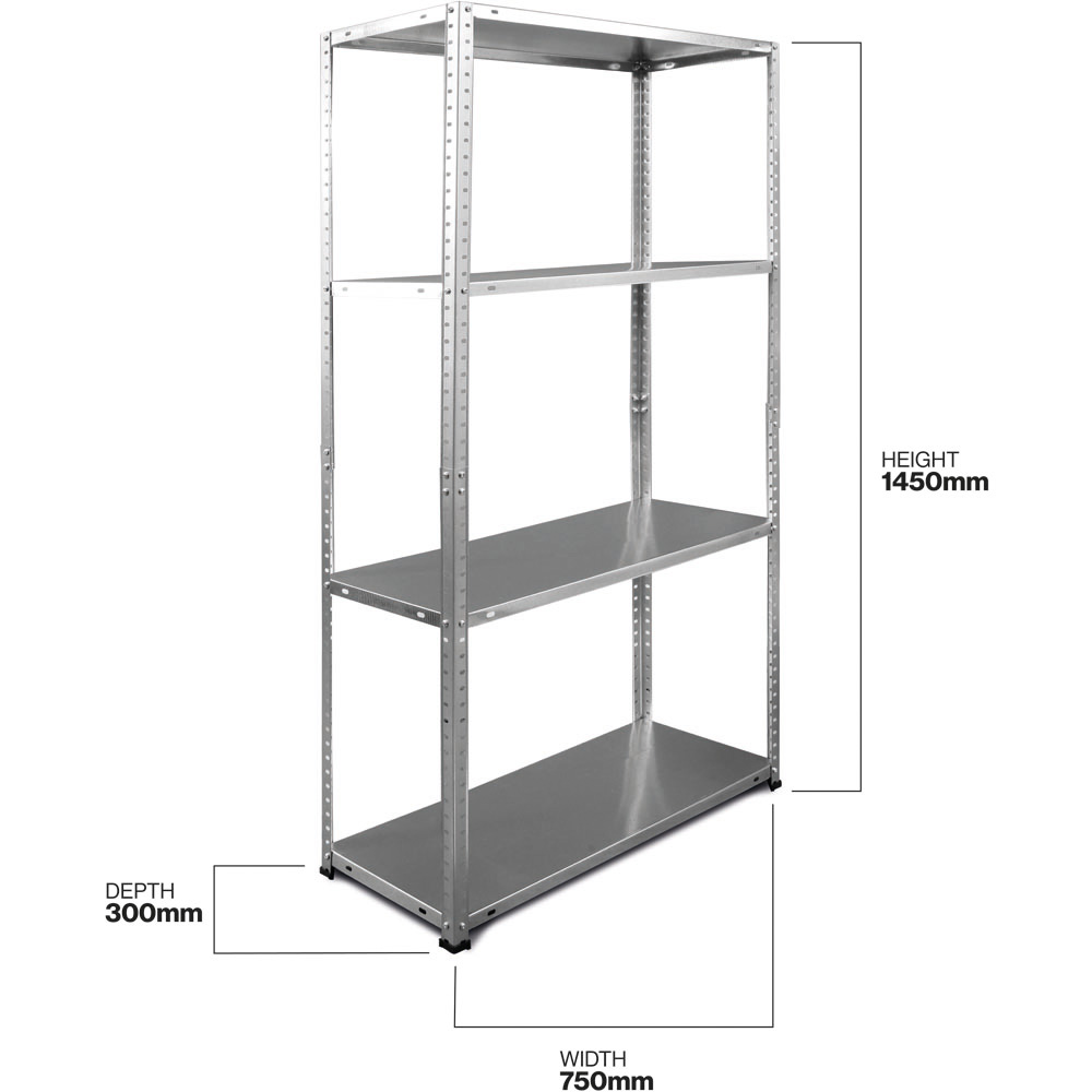 RB Boss Bolted Shelving Unit Image 3