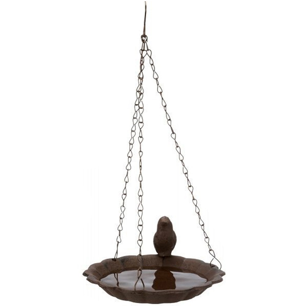 Trixie Cast Iron Hanging Bird Bath Image 1
