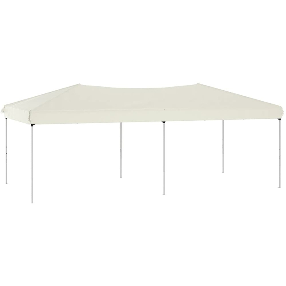 vidaXL 3 x 6m Cream Foldable Party Tent Image 2