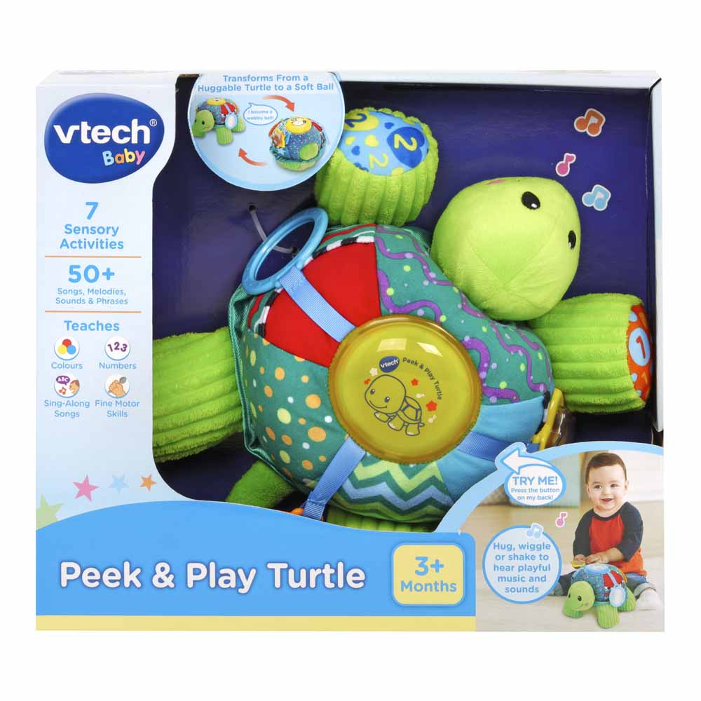 Vtech Peek and Play Turtle Image 1