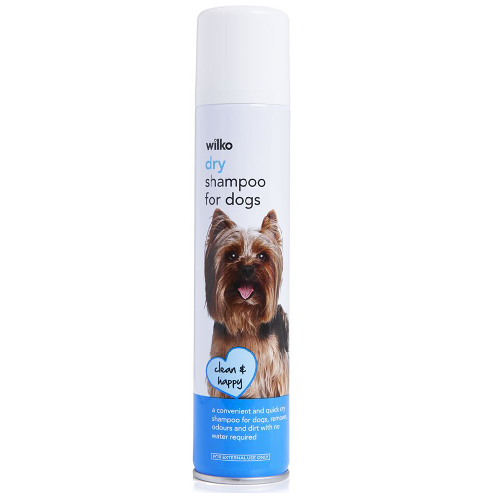 Wilko Dogs Dry Shampoo 200ml Image 1