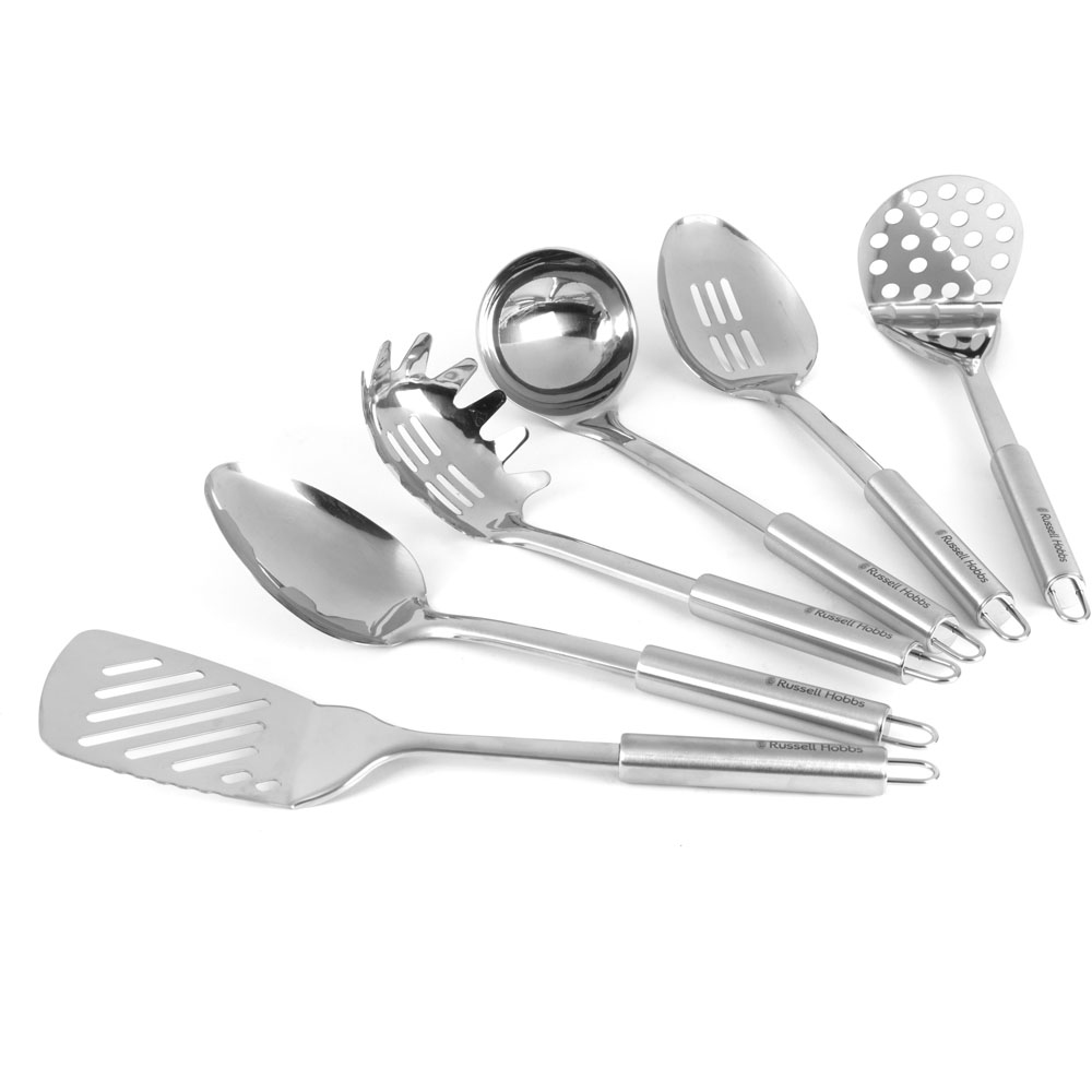 Russell Hobbs 6 Piece Kitchen Utensil and Holder Set Image 3