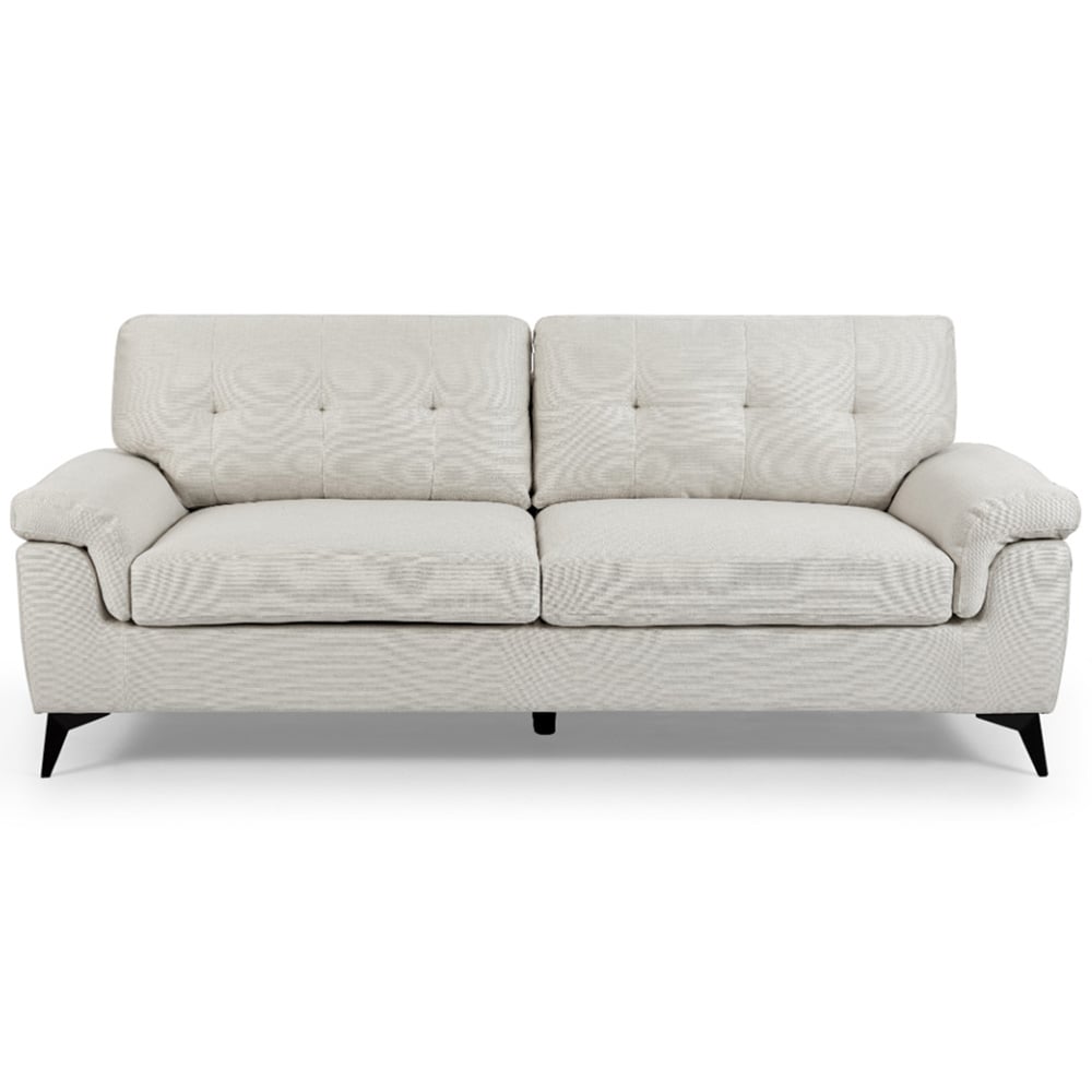 Home Detail Dylan 3 Seater Cream Linen Sofa Image 3