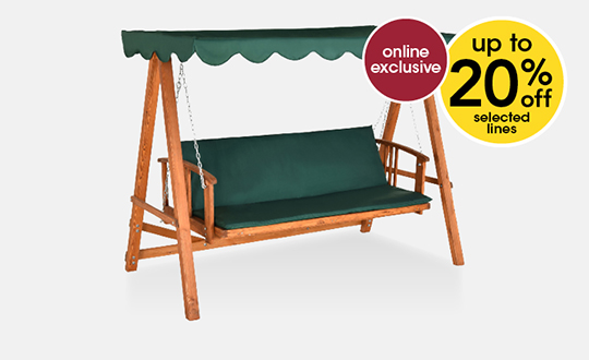 swing seat and chair offers