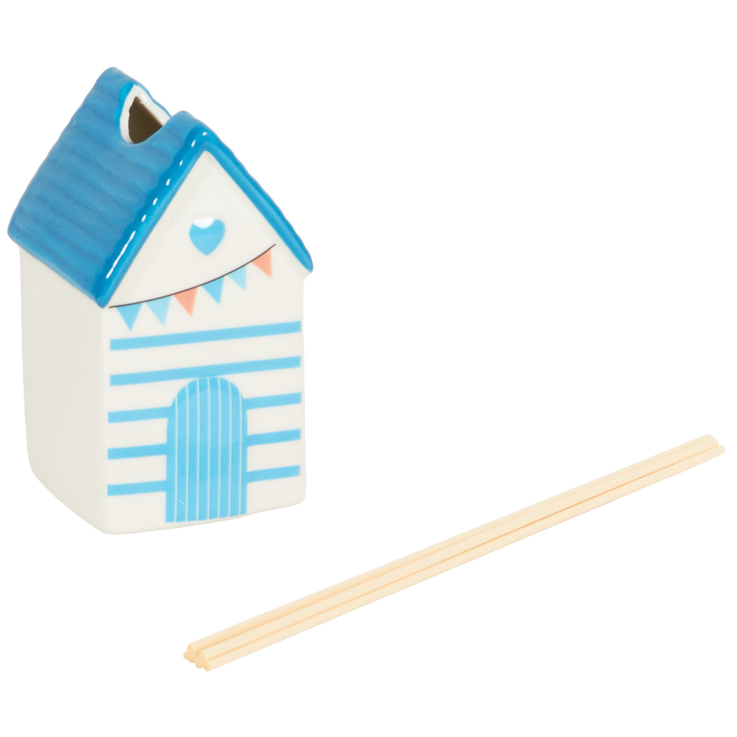 Beach Hut Diffuser 100ml - Blue Image 4
