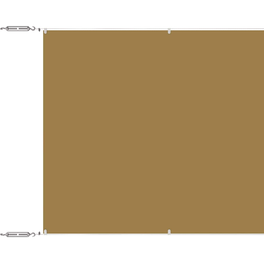 vidaXL Beige Oxford Fabric Vertical Awning 1.4 x 12m Image 2