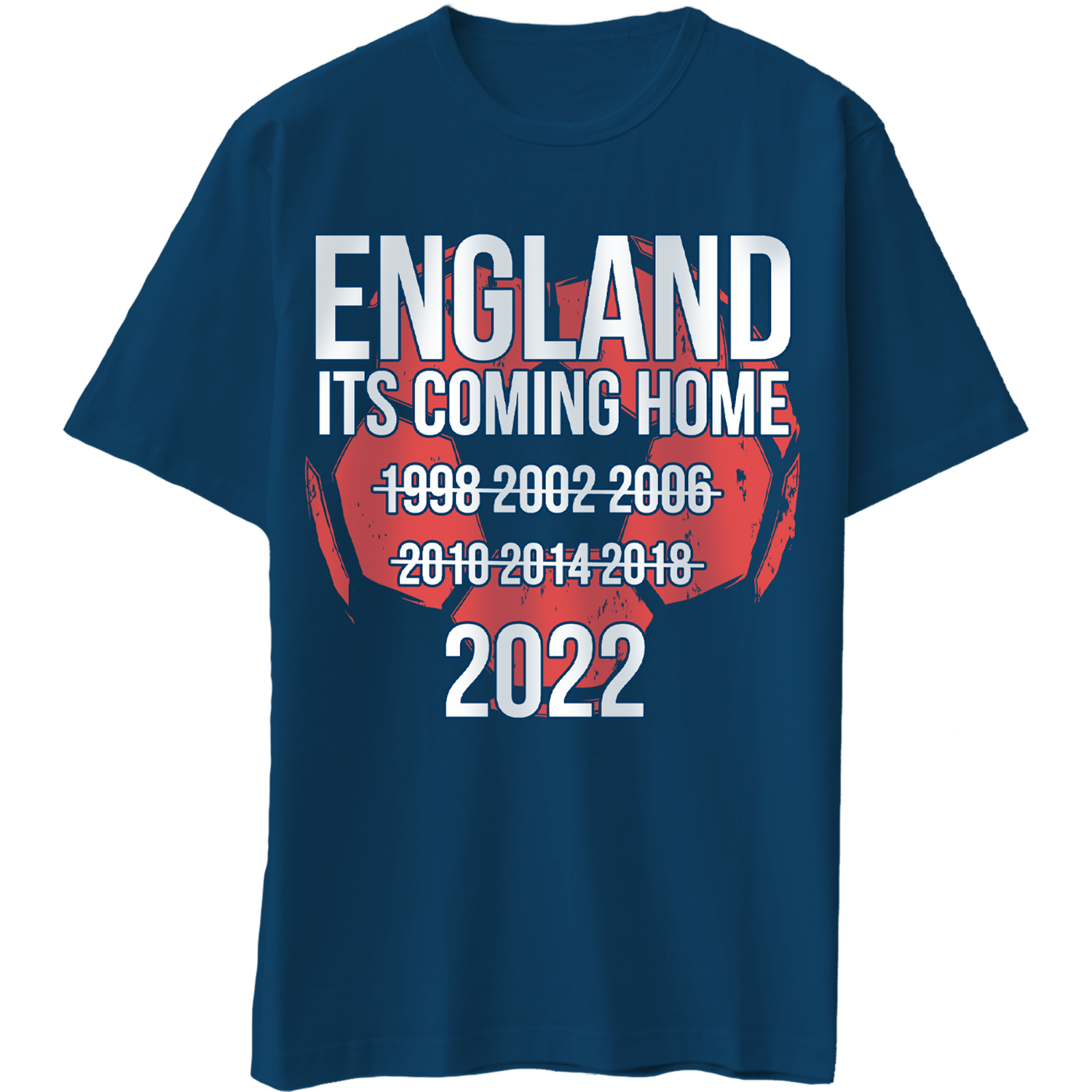 England T-Shirt - Navy / XXL Image