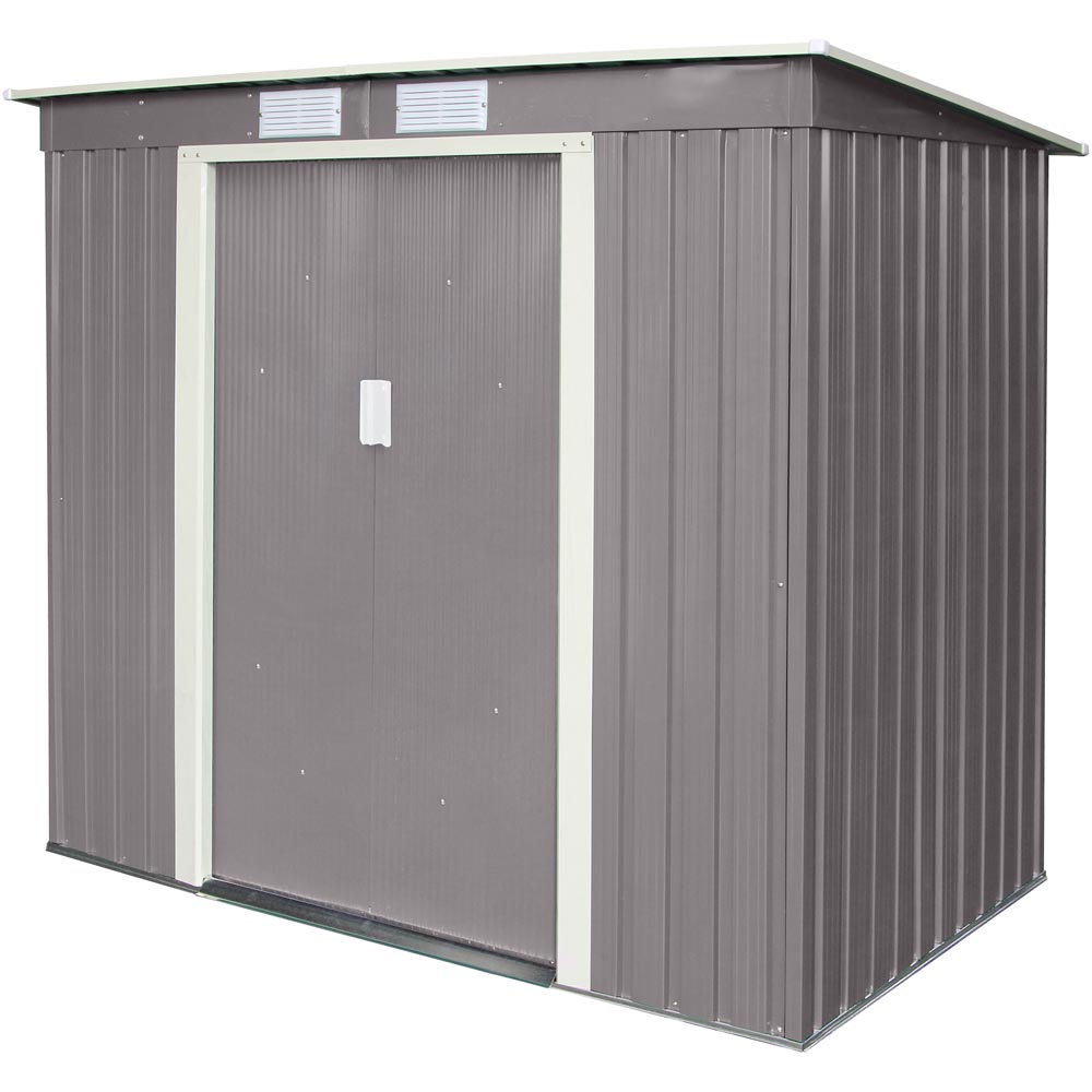 Trentvale 6X4 Metal Pent Shed Image 5