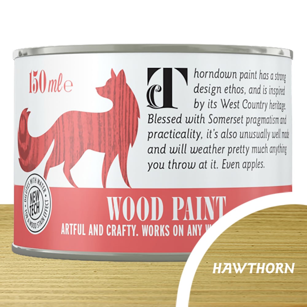Thorndown Hawthorn Satin Wood Paint 150ml Image 4