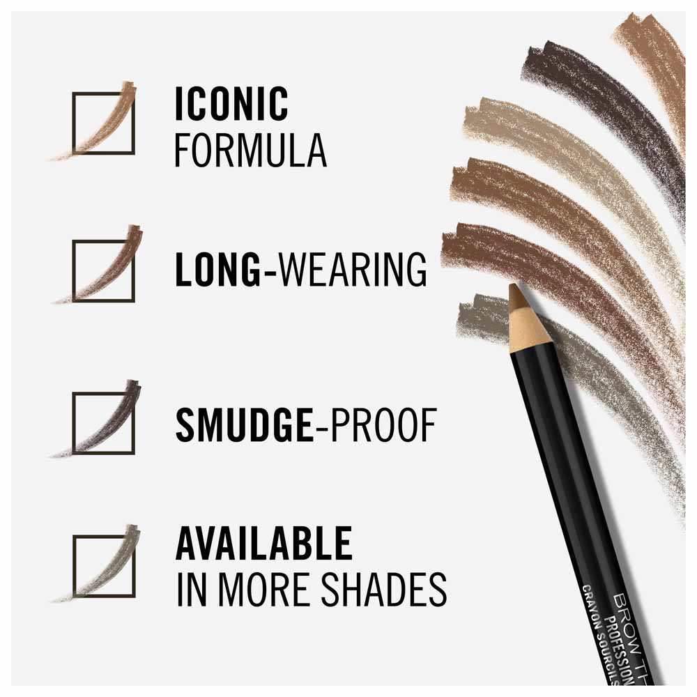 Rimmel Brow This Way Professional Brow Pencil 003 Blonde Image 8